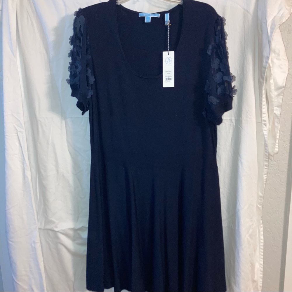 Draper James Fleurette Sleeve Sweater Dress XXL